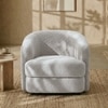 Elegantensemble Wood 1 Seater With Upholstery Non Storage Sofa In Grey Colour