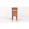 Girli Sheesham Wood Set of 2 Chair In Honey Oak Finish