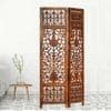 Olivio Solid Wood 4 Panel Room Divider