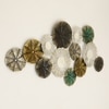 W-Grace Abstract Metal Wall Decor in Multicolor Set of 1