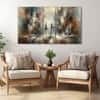The Castle Decor Dance Abstract Wall Art Set of 5 Digital Painting 27x48 Inch