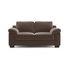 Esquel Essential 2 Seater Fabric Sofa in Daschund Brown Colour