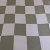 Iris White & Green Checkered Cotton Double Bed Dohar Reversible 2 Layer Size 240 X 220 Cms