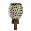 Devansh Solid Wood Electric Wall Light in Multi Colour with Multi Shade Count of 1 Light