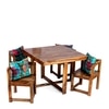 Kingston Sheesham Wood Accent 4 Seater Dining Table