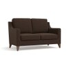 Abbey 2 Seater Fabric Sofa In Mocha Colour