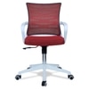 Iinea Mid Back Ergonomic Chair in Red Colour