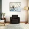 Apollo Compact 1 Seater Fabric Sofa