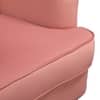 Charm Velvet Accent Chair in Blush Pink