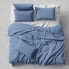 Stoa Paris King Size Printed Comforter with 4 Pillow Covers, Aesthetic Bedding Vogue Blue