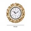 Gold Solid Wood Kalpalata Wall Clock By DisooFashions