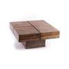 Arnel Coffee Table - Teak  Finish