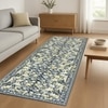 Luxe Home Polyester Persian Runner(2x5 Feet, Multicolor, TPR)