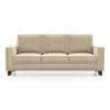 Apollo Neo 3 Seater Fabric Sofa in Pearl White Colour (Back Height : Regular, Cushion Type : Soft)