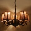 Devansh Wood Wall Mounted Lamp With Beige Jute Shade