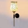 Devansh Metal Electric Wall Light in Black Colour with Multi Shade Count of 1 Light