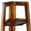 Himani Solid Wood  Bookshelf in Honey Oak Finish