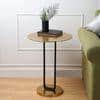 Irwin Rectangle Metal Side Table in Gold Colour