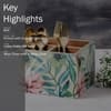Elysian Tropical MDF Enamel Cutlery Holder Green