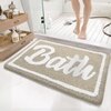 Luxe Home Canada Bath Mat (40x60 cm) Beige