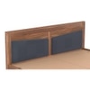 Nikos Sheesham Wood King Size Bed With Drawer Storage In Teak Finish