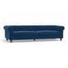 Winchester Premium 4 Seater Fabric Sofa in Cobalt Colour