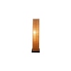 Wayne Black Bamboo Shade Floor Lamp