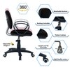 Doriona Low Back Ergonomic Chair in Black Colour