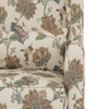 Morgen Lounge Chair in Rustic Palmette Floral Colour