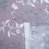 Lavender Floral Cotton 400 Tc Flat Super King Size Bedsheet With 2 Pillow Covers