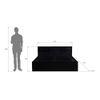 Pheme Engineered Wood Queen Size Drawer Storage Bed In Laminate Finish