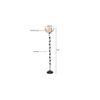 Davenport Black Bamboo Shade Floor Lamp