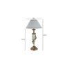 Alf White Cotton Shade Table Lamp