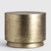 Kalamba Metal Coffee Table In Brass Finish