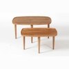 Sora Solid Wood Coffee Table in Brown Colour