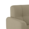 Waverly 3 Seater Leather Sofa in Taupe Mist Colour
