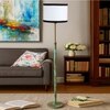 Devansh Wood & Metal Floor Lamp