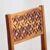 Mercury Solid Wood Dining Chair in Honey