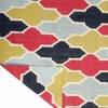 Imperial Knots Ivory Multicolor Trellis Hand Woven Dhurrie 4x6 Feet