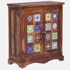 Sheesham Wood Sideboards In Rustic Teak Finish