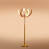Devansh Wood & Metal Floor Lamp