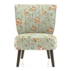 Grace Accent Chair in Floral Colour