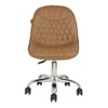 Beautiful Leatherette Dining Chair in Beige Colour