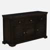 Sheesham Wood Sideboard In Scratch Resistant Warm Chestnut Finish