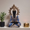 VEDAS Polyresin  Figurine in Blue Colour