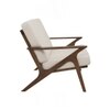 Scandinavian Aston Three Seater Sofa Cocoa Finish