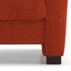 Farina Premium 2 Seater Fabric Sofa in Lava Colour