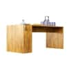 Hexa Engineered Wood Coffee Table In Giant Wood