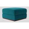 Royse Ottoman Color in T Blue