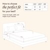 Stoa Paris 300TC UltrSatin King Bedsheet Set Satin King Lavender, Peach Gold
